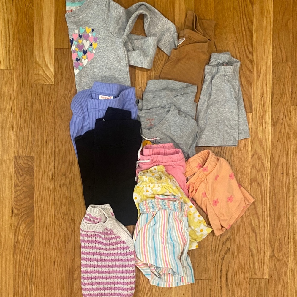 Colorful Kids Clothing Bundle girls 5T